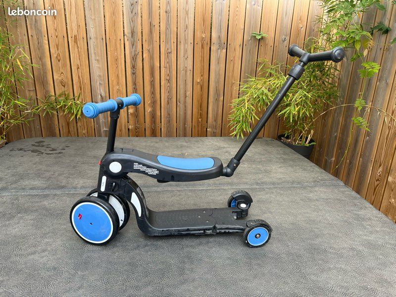 Looping SCOOTIZZ Draisienne Evolutive en avec Barre de poussée