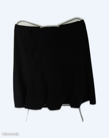 Jupe Noire MACHIN CHOSE - Taille 44 (XXL), Occasion En Très Bon état