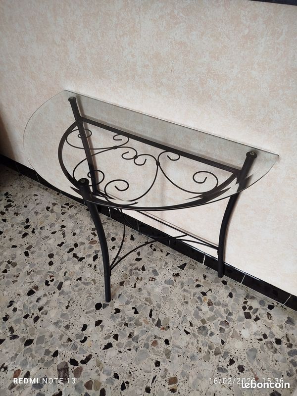 Console en verre (image 2)