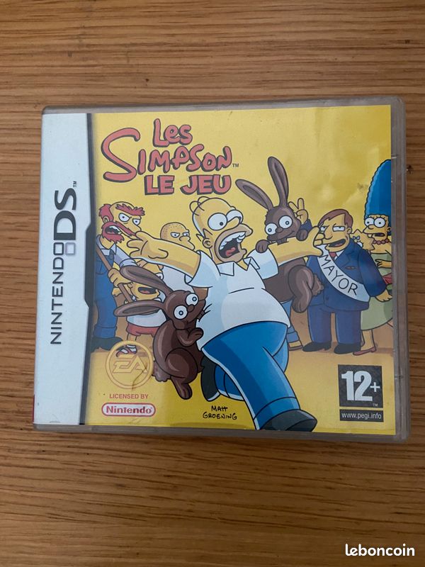 Jeu DS Les Simpson le jeu (image 1)
