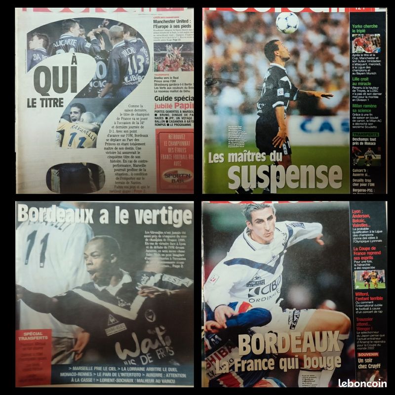 Lot 8 France Football Bordeaux 1999 (image 2)