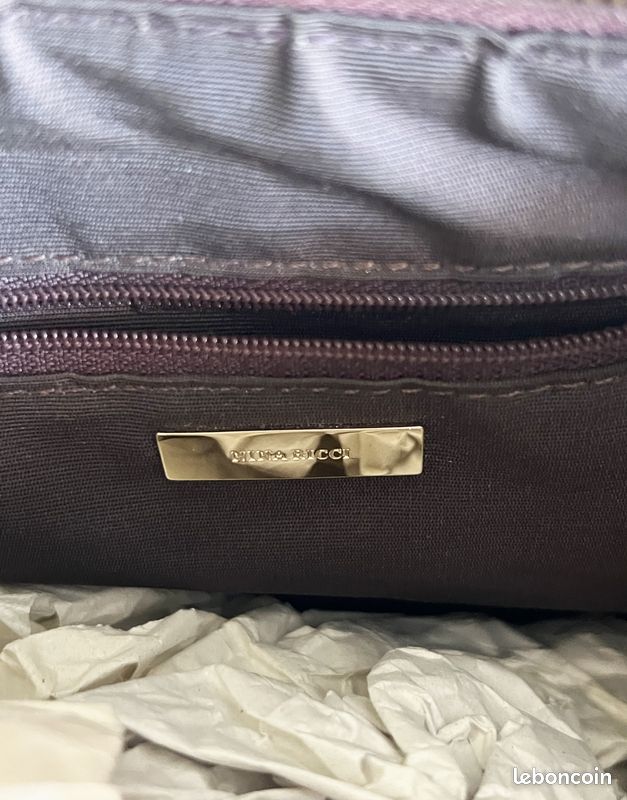 Sac De Soirée Nina Ricci « Liane » En Tweed Et Cuir - Taille Grande - Neuf Avec étiquettes - Fabriqué En Italie