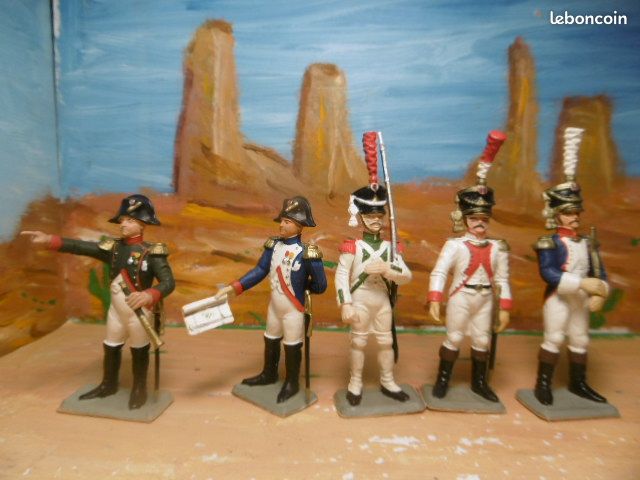 1/32 FIGURINE 82 STARLUX PLOMB CHEVAU LEGER DE BERG NAPOLEON EMPIRE