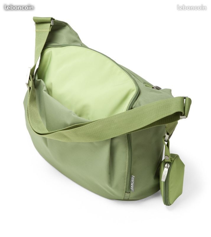 Stokke® Sac à langer Verte + accesoires NEUF (image 1)