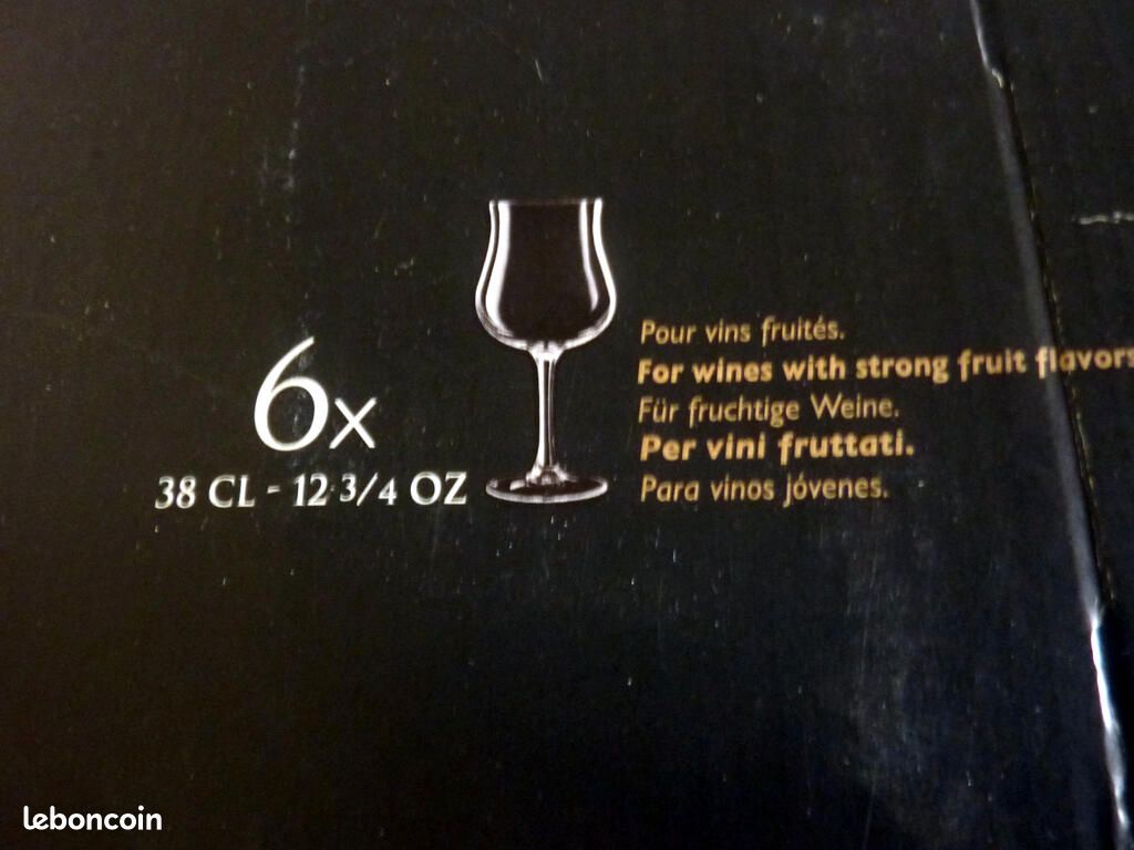Chef et Sommelier - Arcoroc - Carton Neuf de 6 Verres à vin (image 10)