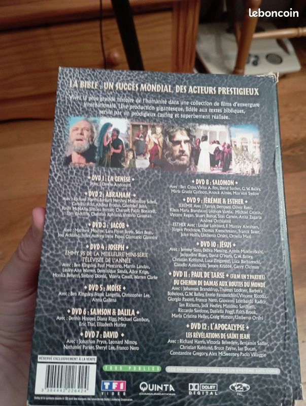 La bible l'intégrale 12 films de l'ancien au nouveau testament (image 2)