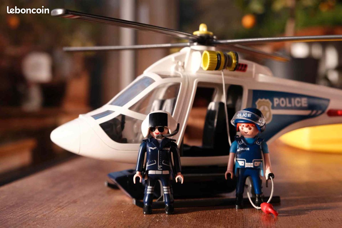 Playmobil hélicoptère police 6921 (image 3)