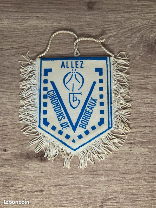 Ancien fanion foot Girondins de Bordeaux - Collection