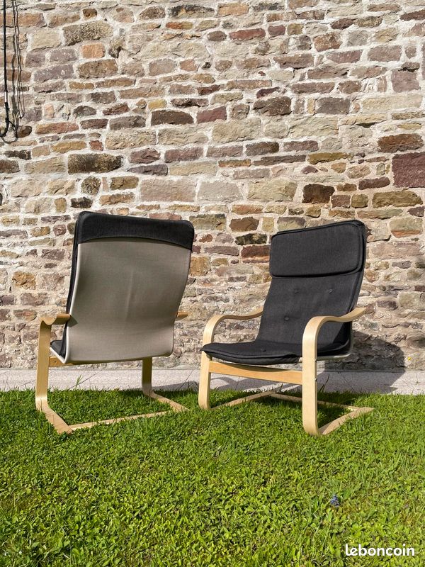 Lot de 2 fauteuils modernes (image 1)