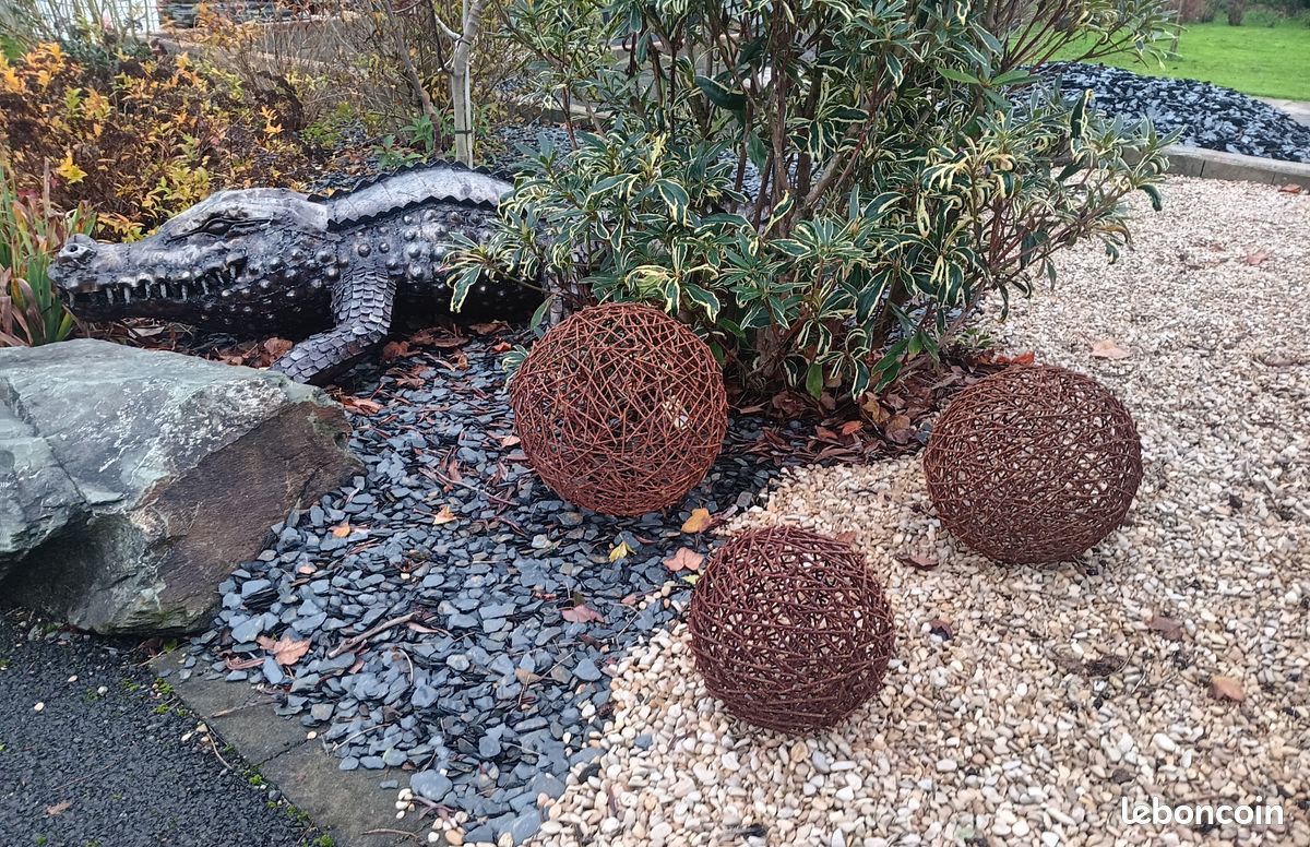 Sphère sur tige/décoration de jardin (image 5)