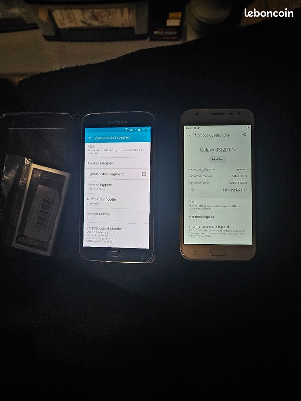 Téléphone galaxy j3 et galaxy s5 LTE-A (image 1)