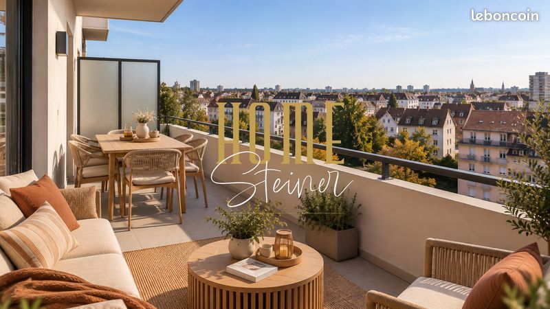 Appartement 3 pièces 60 m² · à Strasbourg · 60 m² · 308 588 €