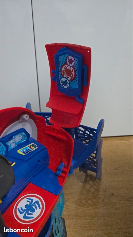Quartier Général De Spidey - Jouet Avec Lumières Et Sons - Inclus Figurine Spidey 10cm Et Véhicule - Dès 3 Ans