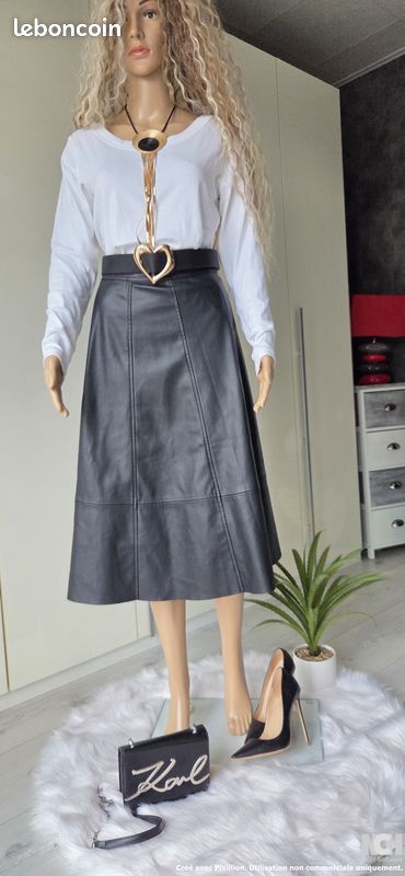 Jupe Midi Marks & Spencer Collection - Taille 14 - Multicolore - Neuf Avec étiquettes - Pour Soirée/cocktail