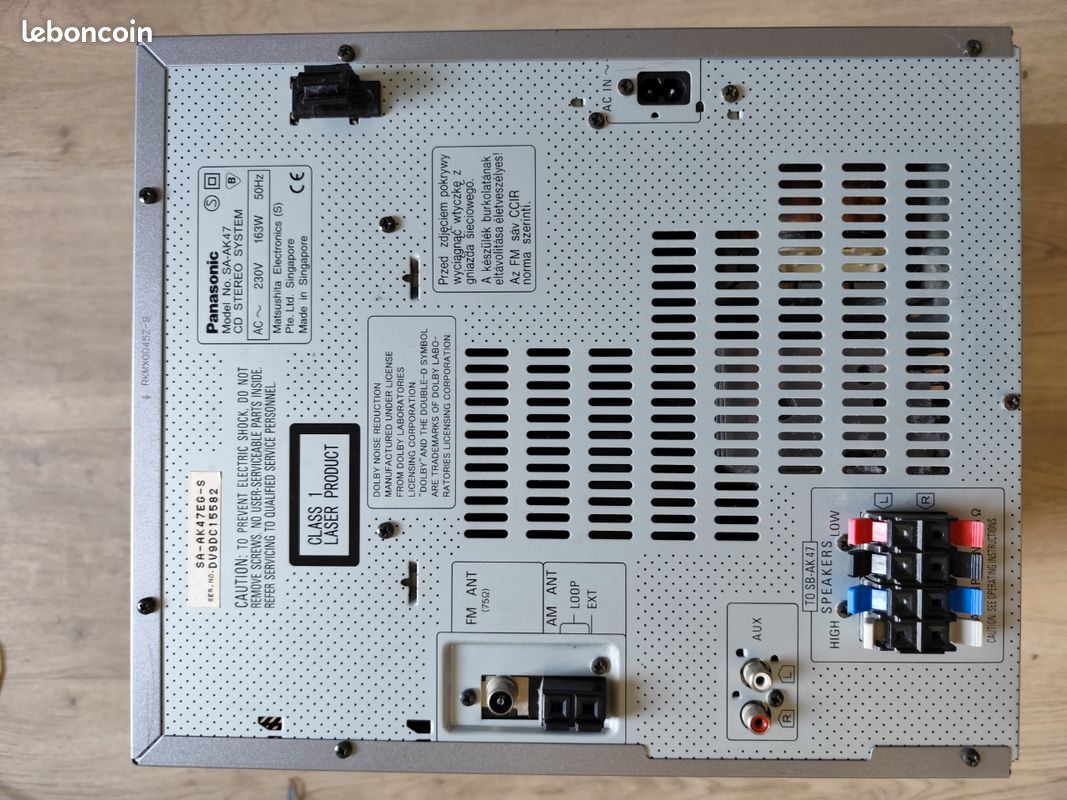 Chaine hifi Panasonic (image 2)