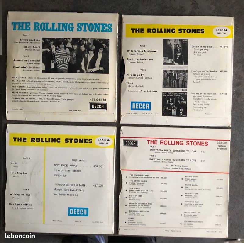 The Rolling Stones. EP 45t (image 2)