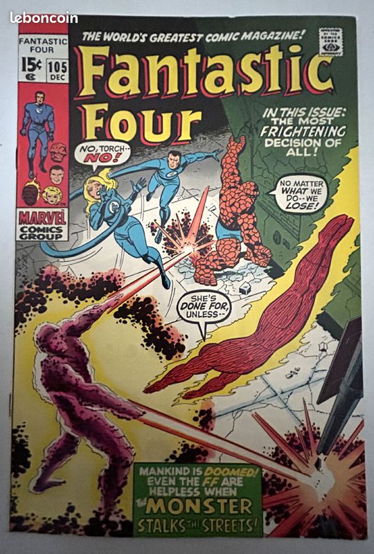 Fantastic Four(1961) #105 John Romita (image 1)