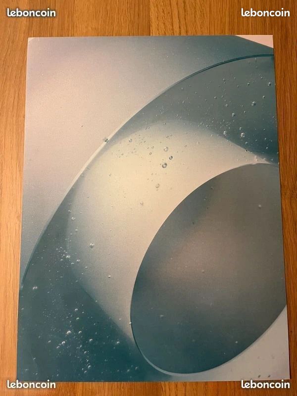 Affiche eau bleue Ann Veronica Janssens (image 1)