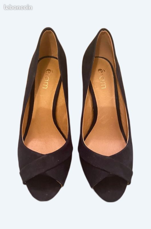 Escarpins marine Taille 37 (image 1)