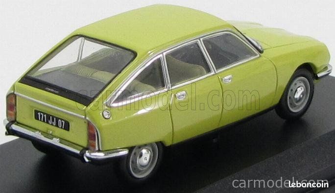 A SAISIR (rare) 1/43 Citroën GS jaune primevere 1971 Norev ref 15821 amb43 (image 5)