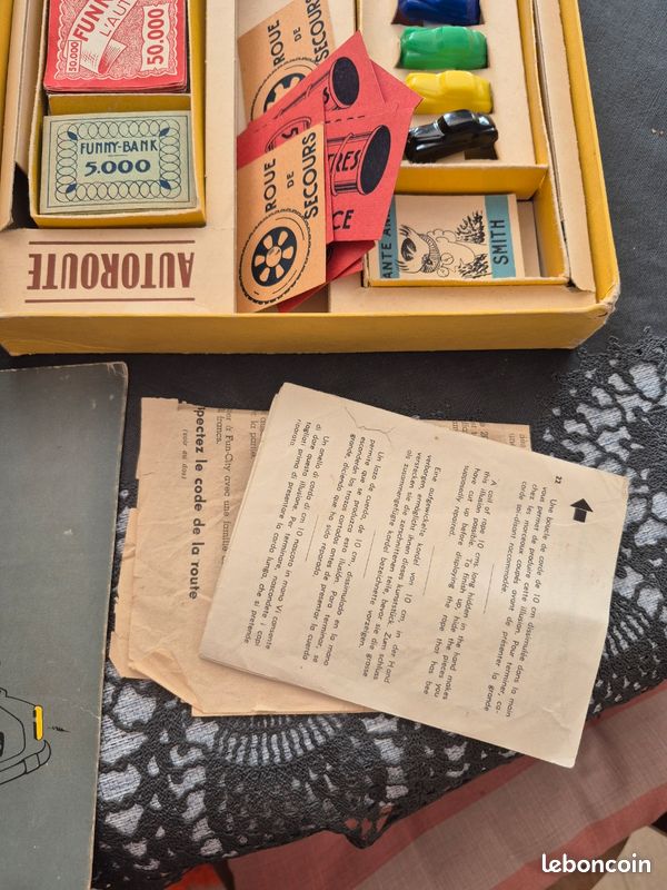 E DUJARDIN TABLOCODE magnetique ancien bon etat mais incomplet EUR 150