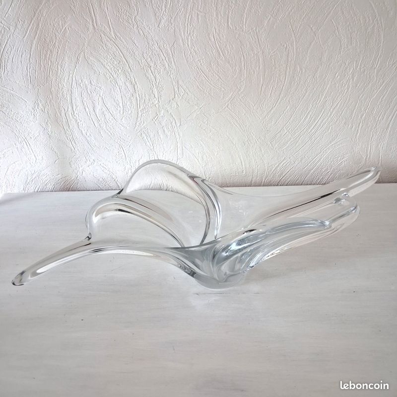 Ancien centre de table en cristal (image 2)