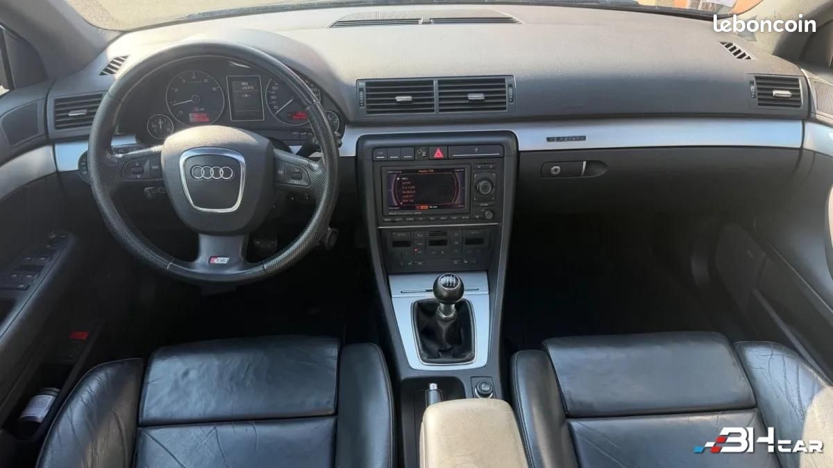 Audi S4 V8 AVANT 4.2 340 QUATTRO - 2007 - 194500km - TOIT OUVRANT - SIEGES RECARO - PACK BOSE (image 11)