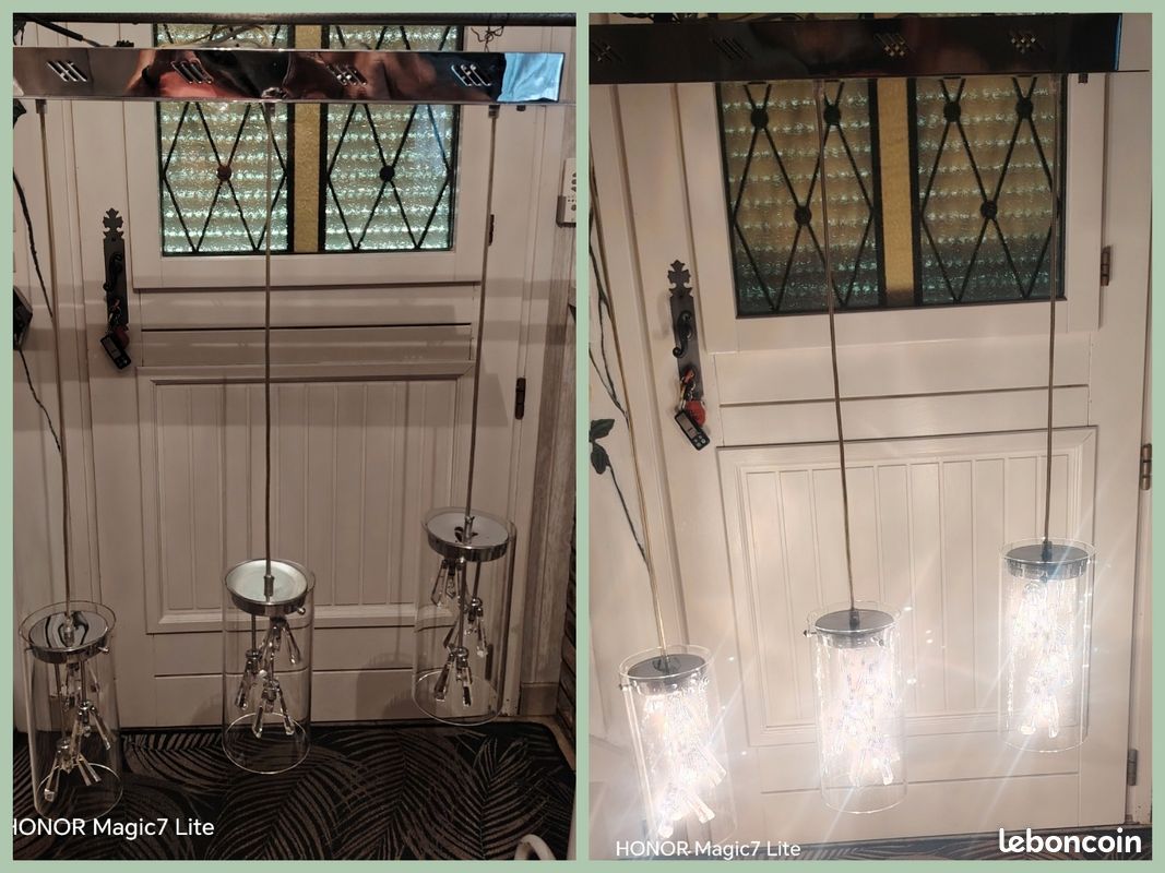 Lustre suspendu 3 lampes (image 2)