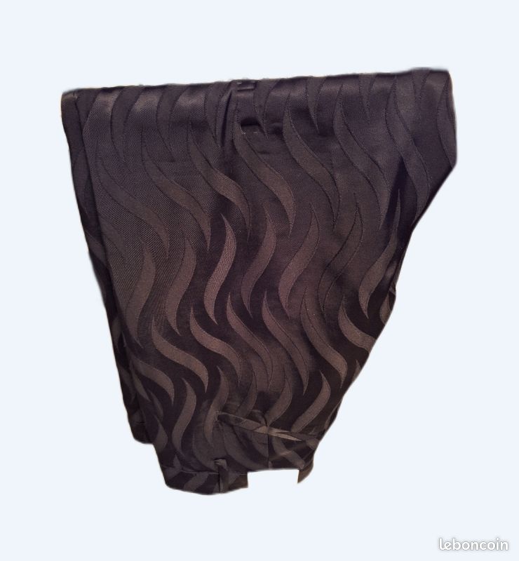 Pantalon Black jacquard (image 1)