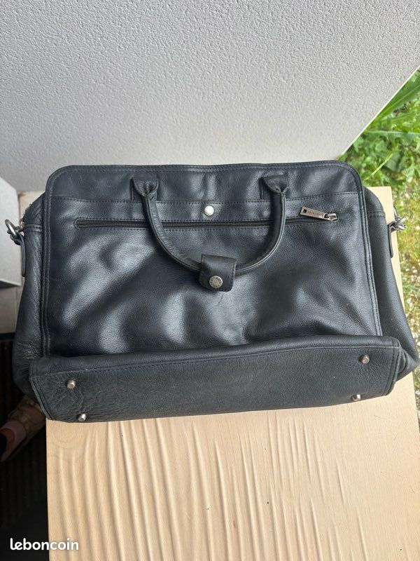 Sacoche d’ordinateur en cuir LANCASTER (image 4)