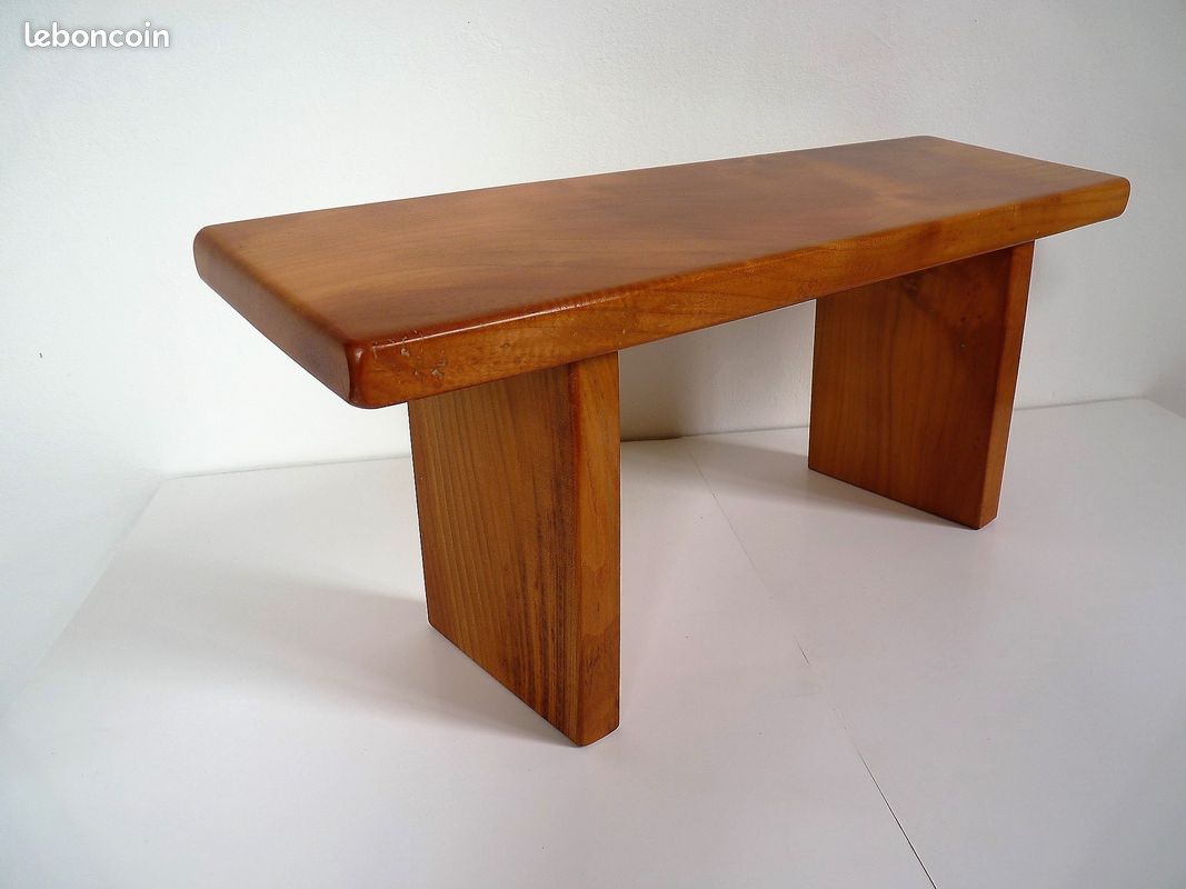 Banc, repose pieds, tabouret, pupitre, bois, prière, méditation, massif, chêne, châtaignier, merisier, (image 8)
