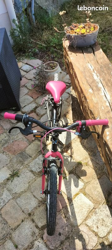 Vélo Bitwin 20 pouces très bon état fushia noir (image 4)