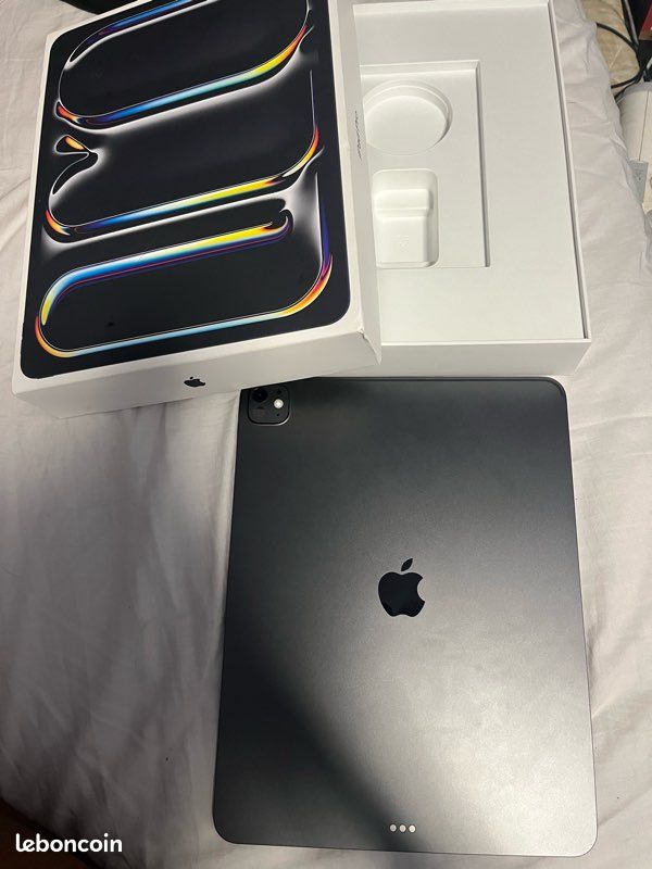Ipad Pro 13 pouces M5 256 Go Noir Sidéral – Quasi Neuf– Garantie 2027 (image 2)