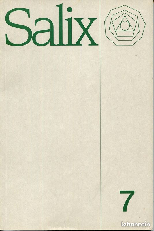 FRANC MACONNERIE "Revue Salix N°7. Suprême Conseil pour la France (Rite Écossais Ancien et Accepté) (image 1)