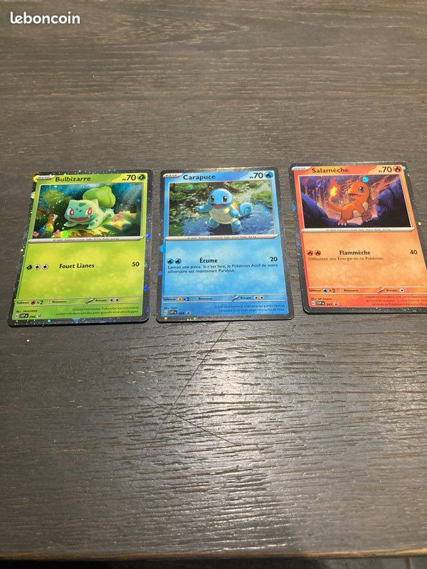 Pokémon Shiny Bulbizarre Carapuce Salamèche 6IV FR - Pour Nintendo Switch