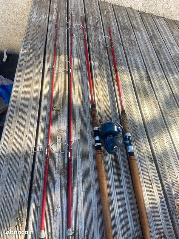 ANCIEN MOULINET DE Pêche MITCHELL 498 Spécial ...Vintage Fishing Reel