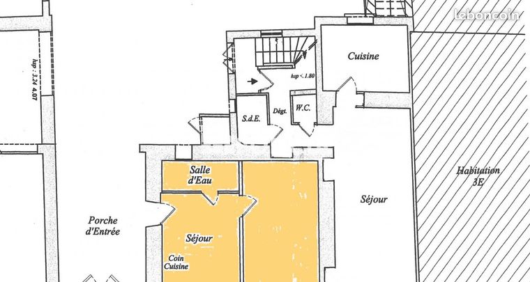 Appartement 1 pièce 27 m²