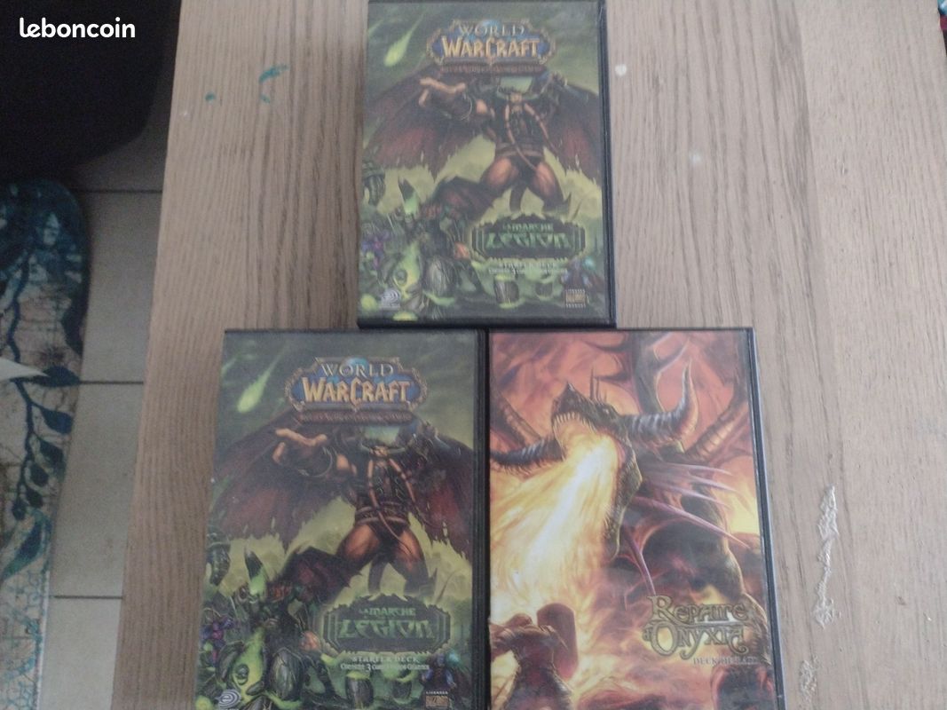 Carte World of Warcraft lots de 3 (image 1)