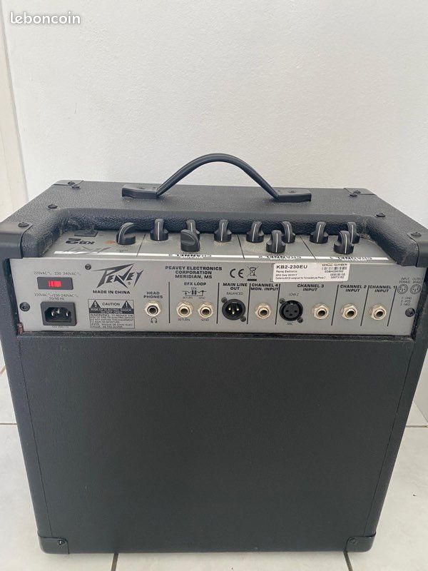 Vends amplificateur Peavey KB 2 (image 2)