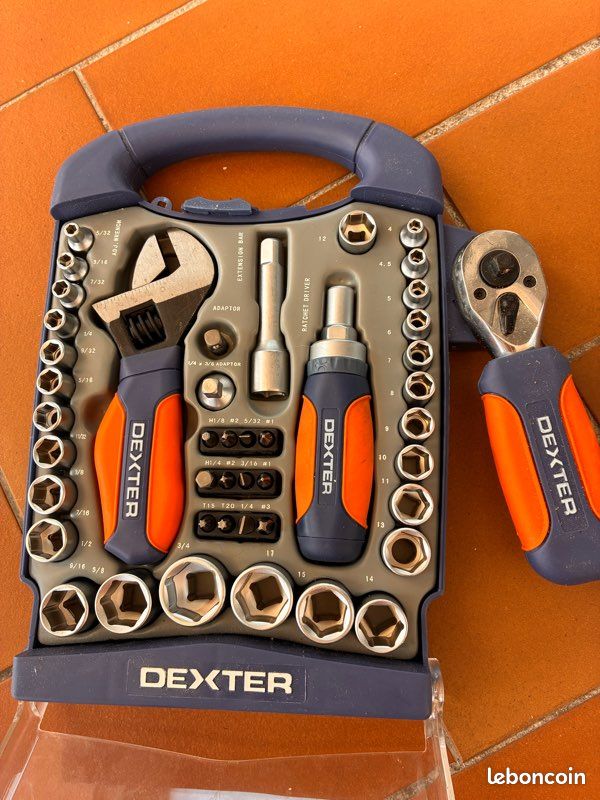 Set de vissage, 45 pièces Dexter neuf (image 1)