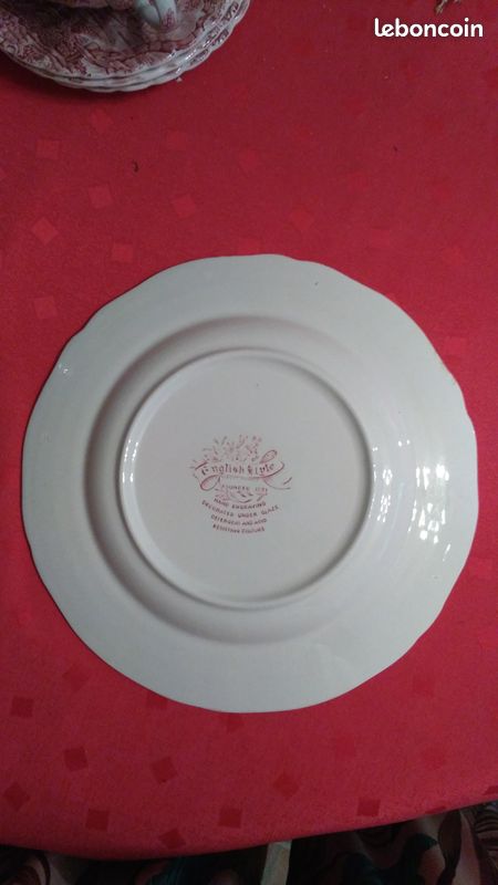 Anciennes assiettes English Style founded 1731 (image 2)