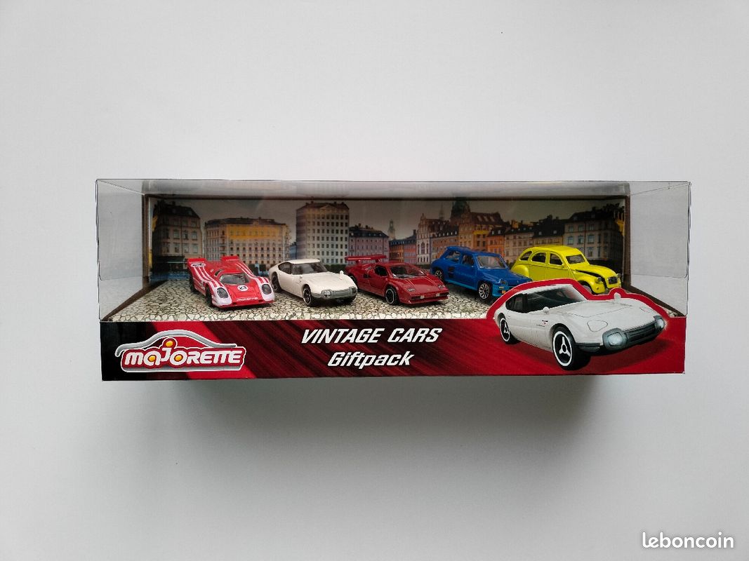 MAJORETTE ANCIEN COFFRET Auto Service Station De Lavage Avec Miniature