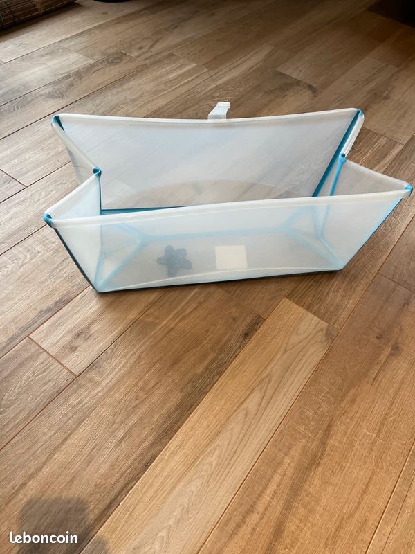 Babymoov - Baignoire - Flexibath - Transparent/Bleu (image 3)