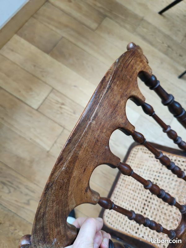 2 chaises Chiavari Napoléon III - REMISE EN MAIN PROPRE (image 6)