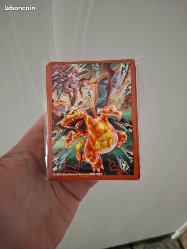 Sleeves dracaufeu pokémon neuves (image 1)