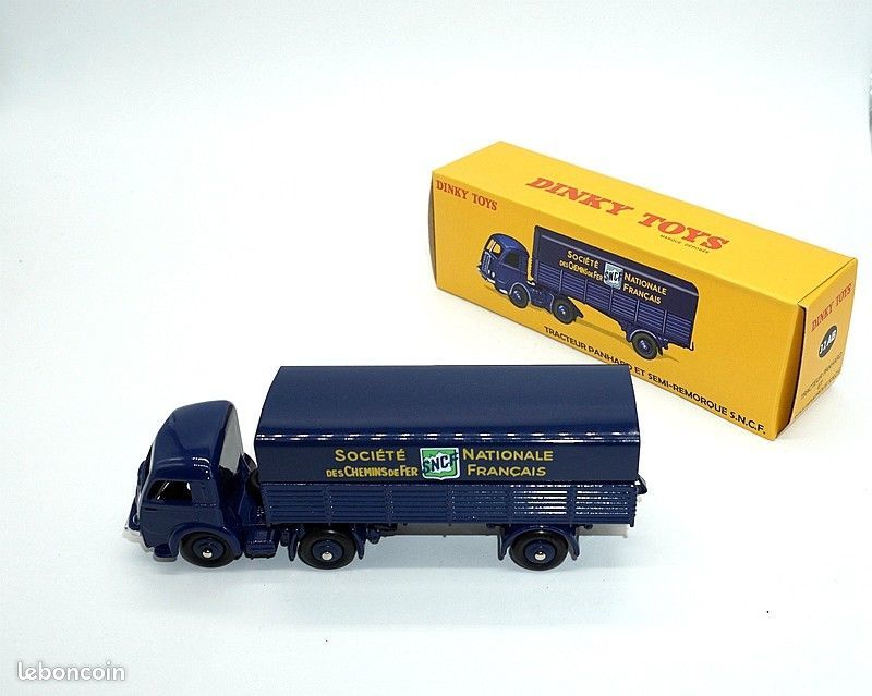 Dinky Toys F n° 32AB Panhard semi-remorque SNCF peu sorti en