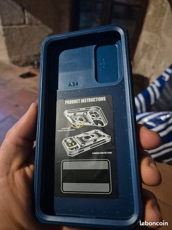 Coque + verre de protection pour SAMSUNG GALAXY A34 (image 2)