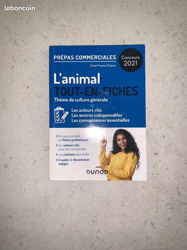 L’animal Tout-en-fiches Thème de Culture Générale (image 1)