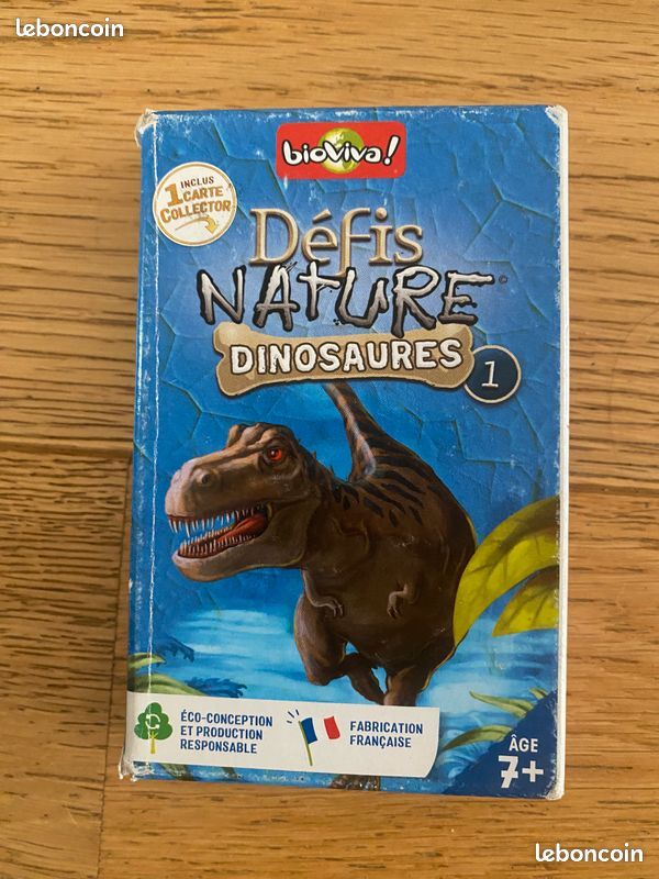 Jeux de cartes Bioviva : défi nature (animaux marins, Asie, dinosaures, énigmes) (image 4)