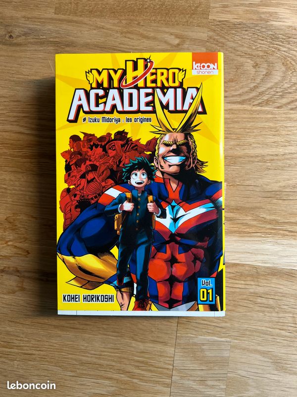 My Hero Academia Tomes 1 et 2 – Manga VF – Bon état (image 3)